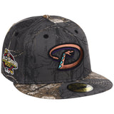 Arizona Diamondbacks MLB Black Realtree New Era 59FIFTY