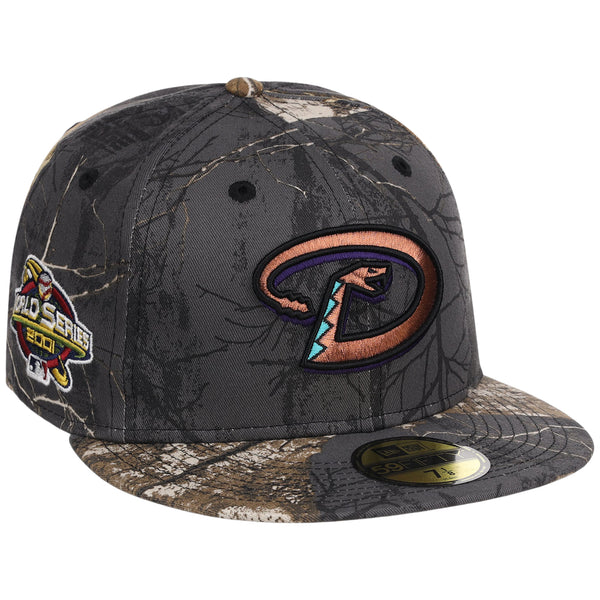 Arizona Diamondbacks MLB Black Realtree New Era 59FIFTY