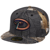 Arizona Diamondbacks MLB Black Realtree New Era 59FIFTY