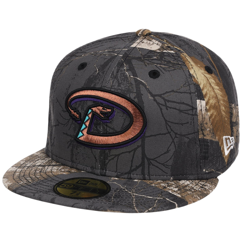 Arizona Diamondbacks MLB Black Realtree New Era 59FIFTY