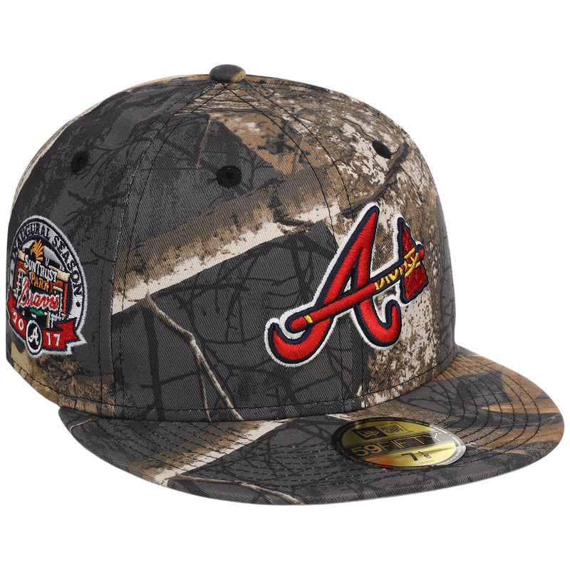 Atlanta Braves MLB Black Realtree New Era 59FIFTY