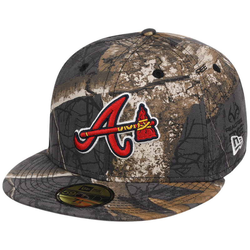 Atlanta Braves MLB Black Realtree New Era 59FIFTY