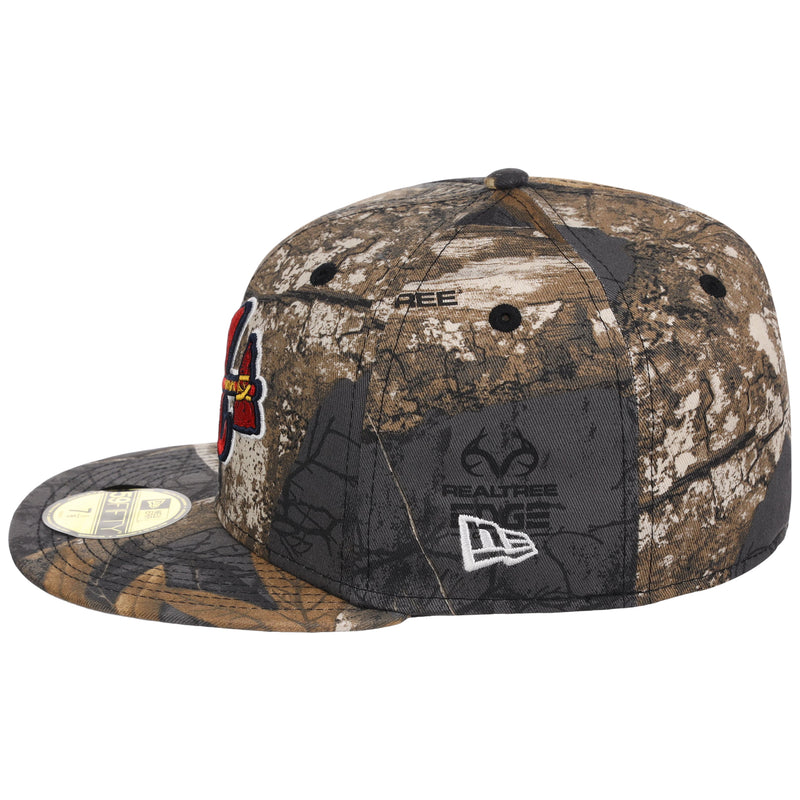 Atlanta Braves MLB Black Realtree New Era 59FIFTY