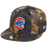 Chicago Cubs MLB Black Realtree New Era 59FIFTY