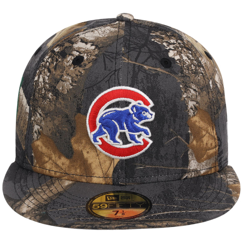 Chicago Cubs MLB Black Realtree New Era 59FIFTY