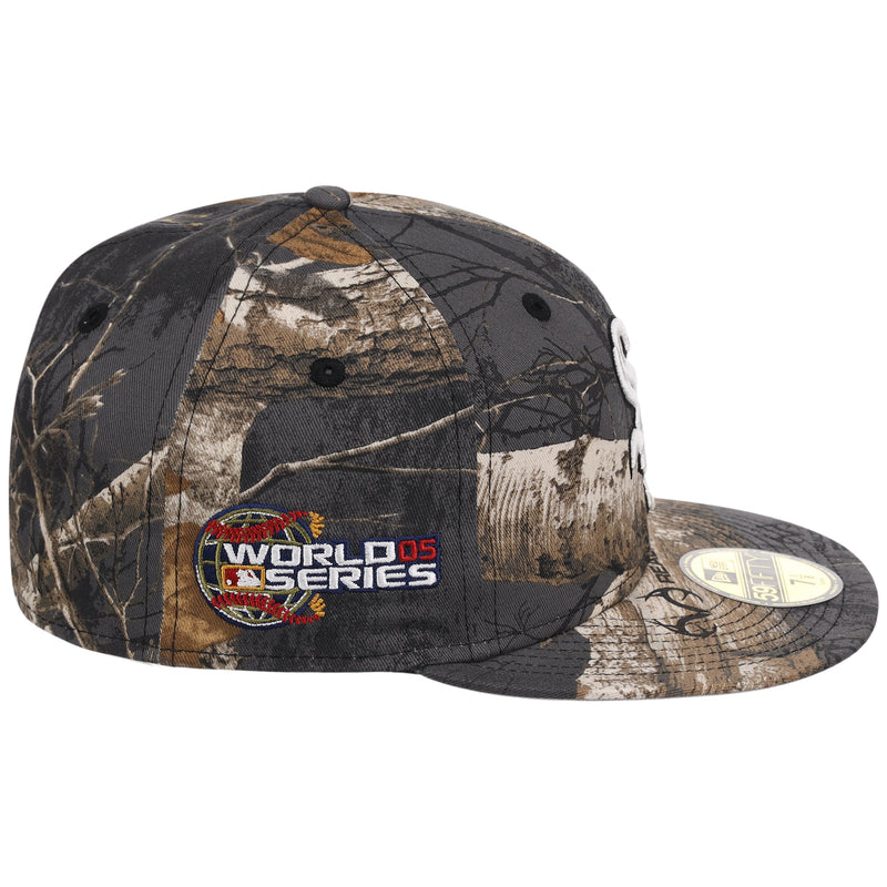 Chicago White Sox MLB Black Realtree New Era 59FIFTY