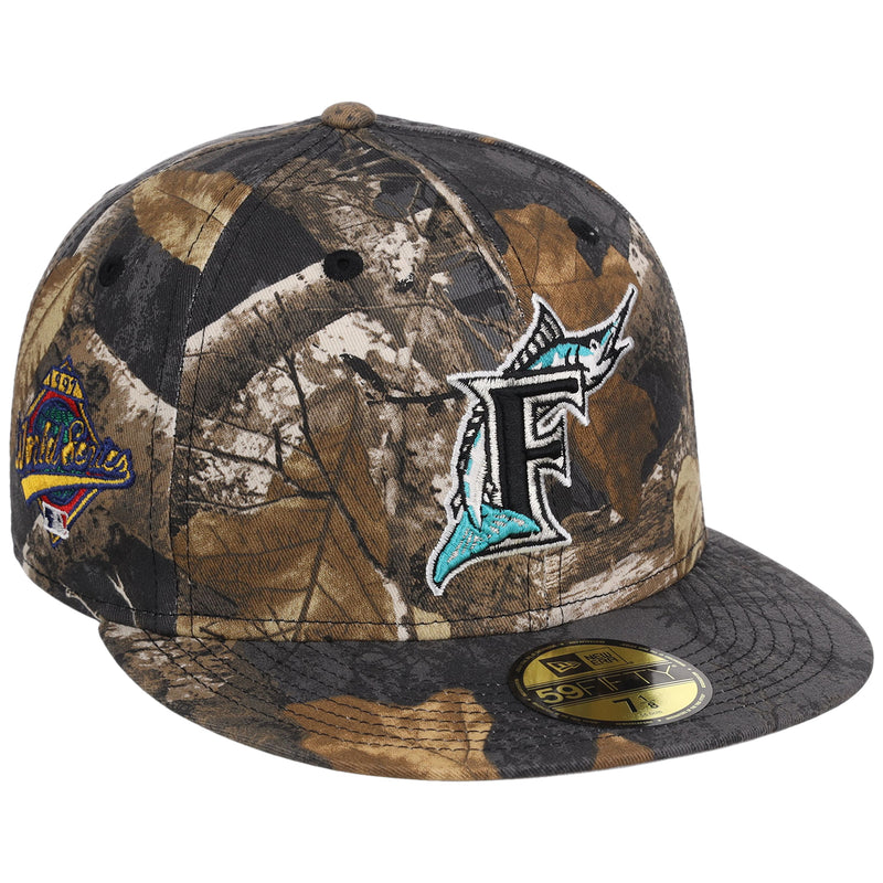 Florida Marlins MLB Black Realtree New Era 59FIFTY