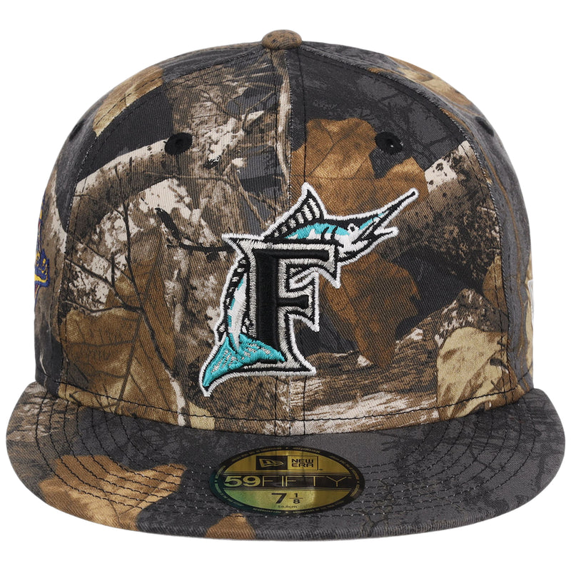 Florida Marlins MLB Black Realtree New Era 59FIFTY