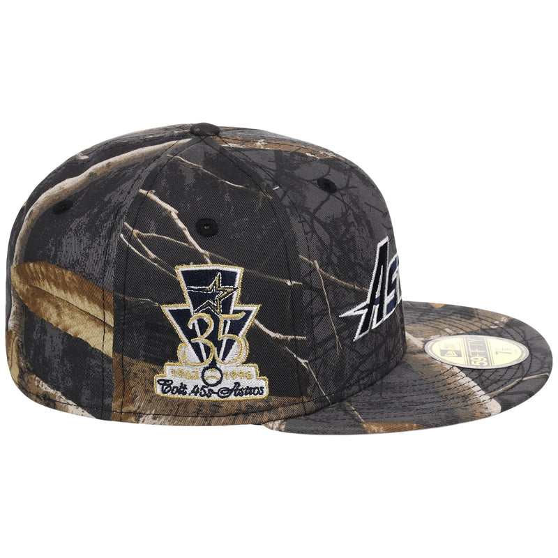 Houston Astros MLB Black Realtree New Era 59FIFTY