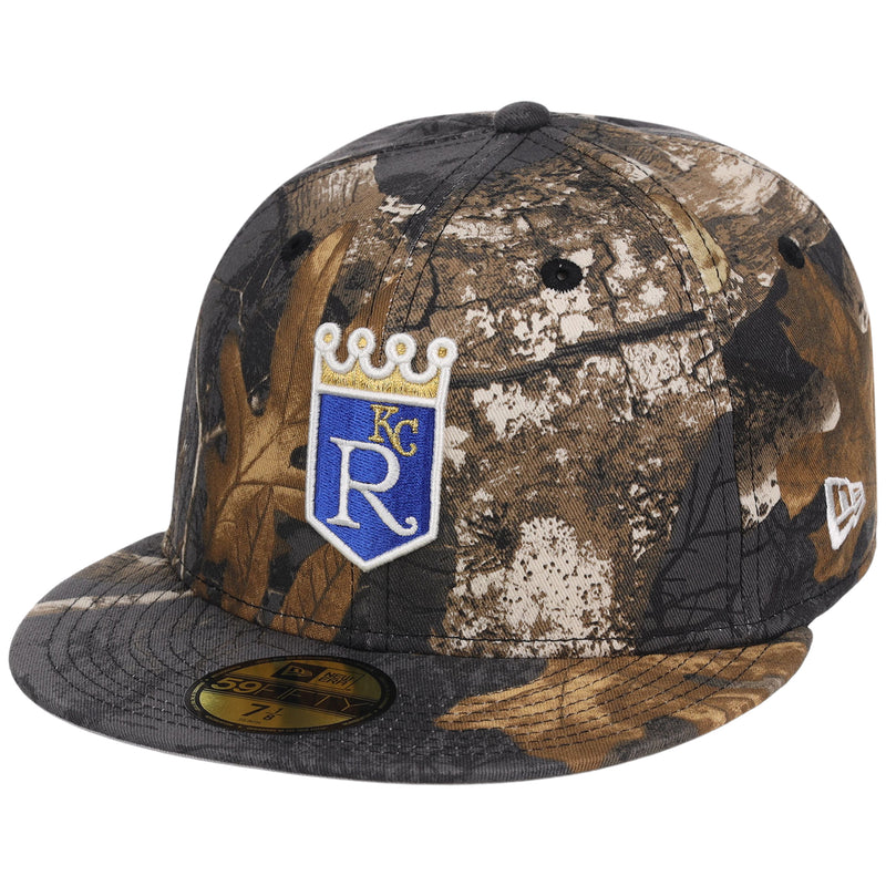 Kansas City Royals MLB Black Realtree New Era 59FIFTY