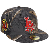 Anaheim Angels MLB Black Realtree New Era 59FIFTY