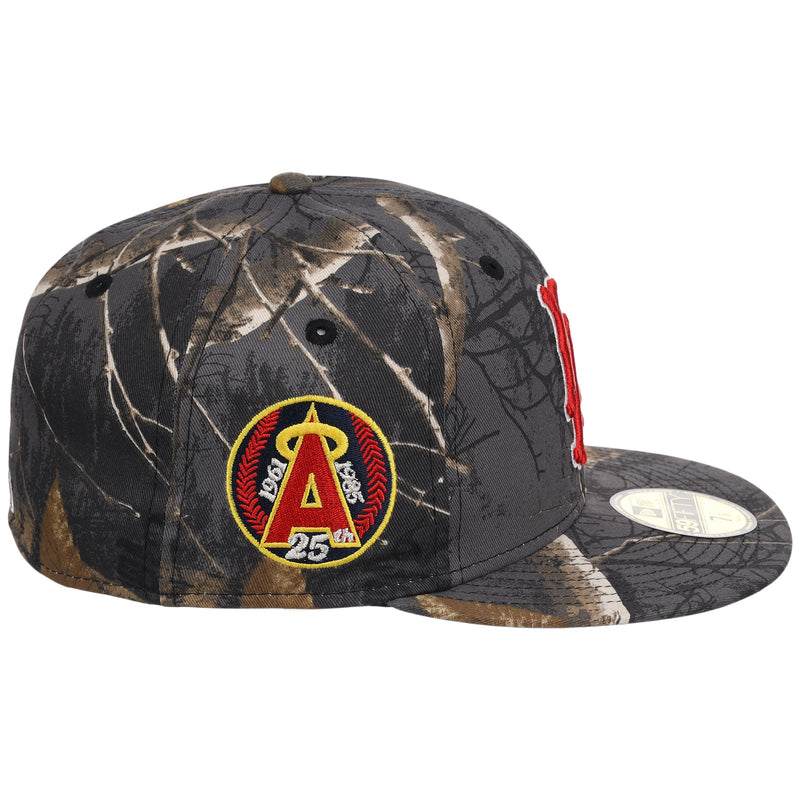 Anaheim Angels MLB Black Realtree New Era 59FIFTY