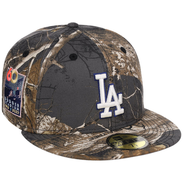 Los Angeles Dodgers MLB Black Realtree New Era 59FIFTY