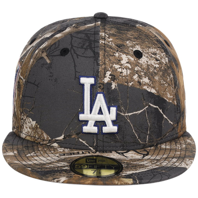 Los Angeles Dodgers MLB Black Realtree New Era 59FIFTY