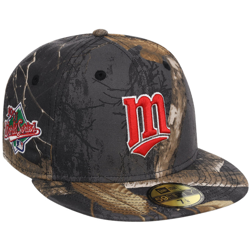 Minnesota Twins MLB Black Realtree New Era 59FIFTY