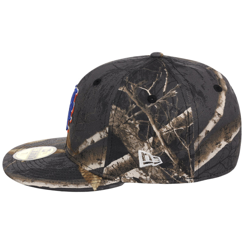 New York Mets MLB Black Realtree New Era 59FIFTY