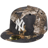 New York Yankees MLB Black Realtree New Era 59FIFTY