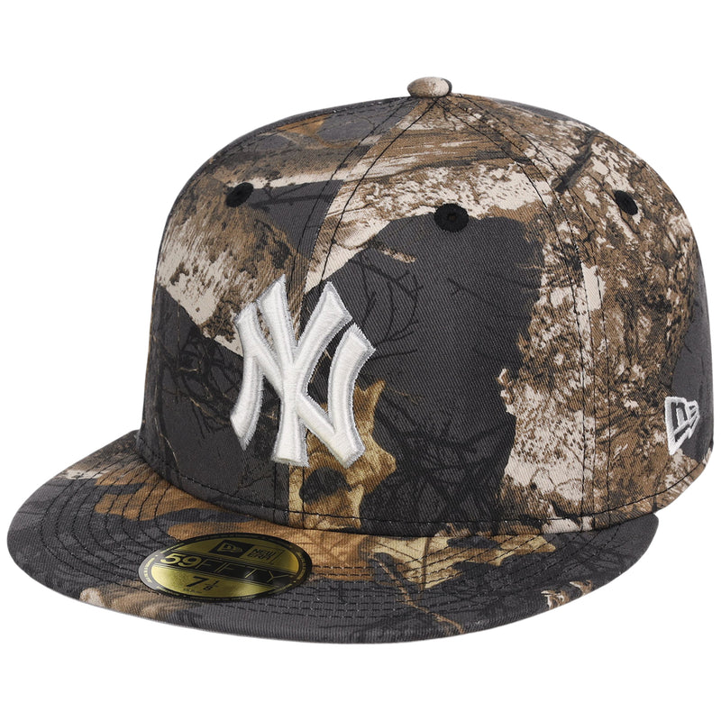 New York Yankees MLB Black Realtree New Era 59FIFTY