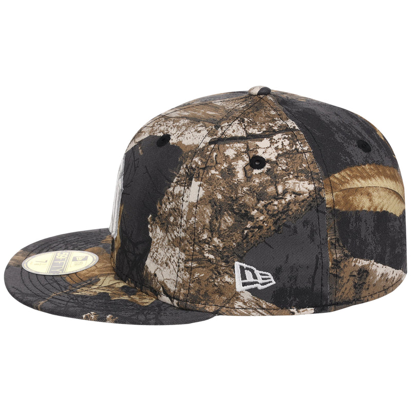 New York Yankees MLB Black Realtree New Era 59FIFTY