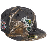 Oakland Athletics MLB Black Realtree New Era 59FIFTY
