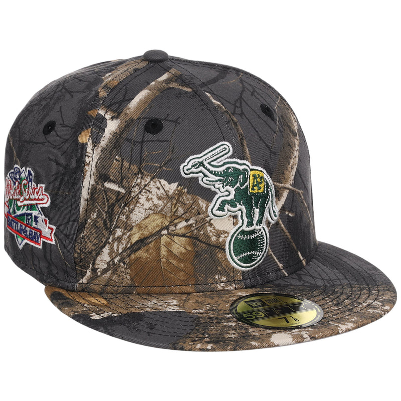 Oakland Athletics MLB Black Realtree New Era 59FIFTY