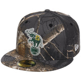 Oakland Athletics MLB Black Realtree New Era 59FIFTY