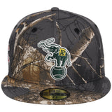 Oakland Athletics MLB Black Realtree New Era 59FIFTY
