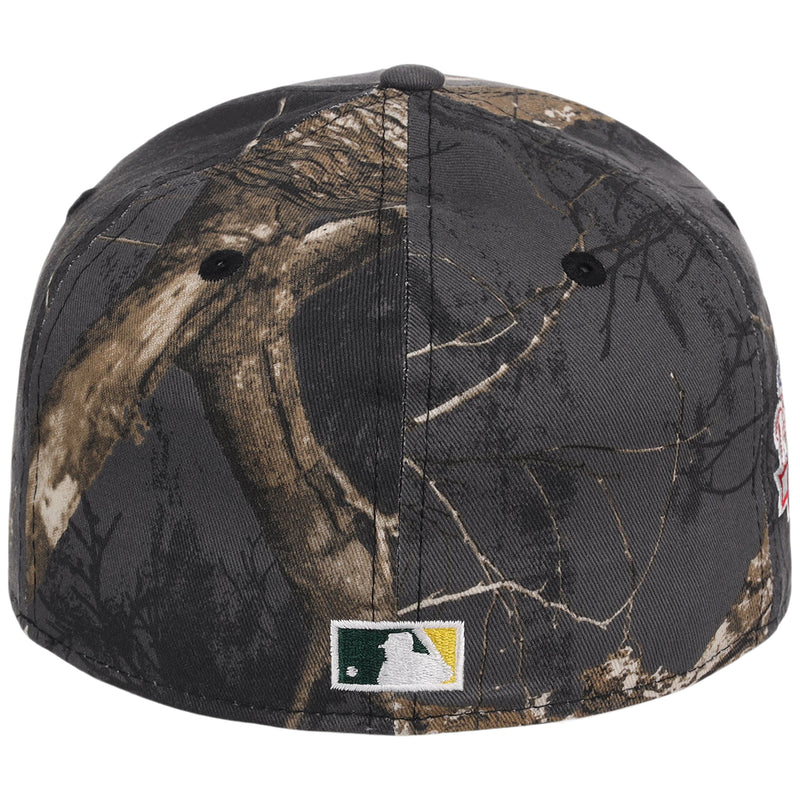 Oakland Athletics MLB Black Realtree New Era 59FIFTY