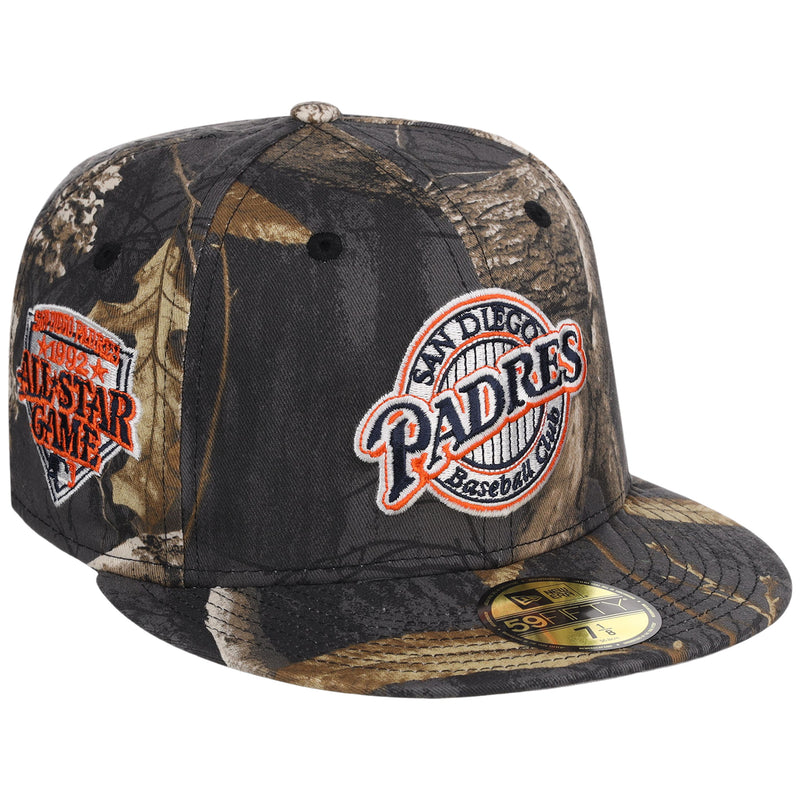San Diego Padres MLB Black Realtree New Era 59FIFTY