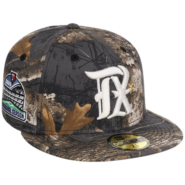 Texas Rangers MLB Black Realtree New Era 59FIFTY