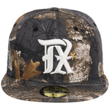 Texas Rangers MLB Black Realtree New Era 59FIFTY