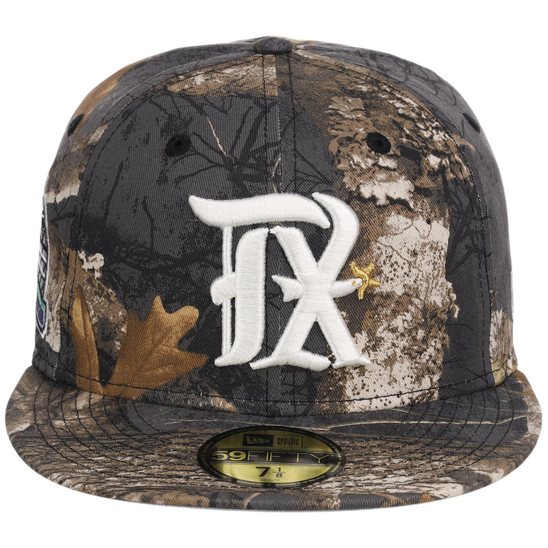 Texas Rangers MLB Black Realtree New Era 59FIFTY