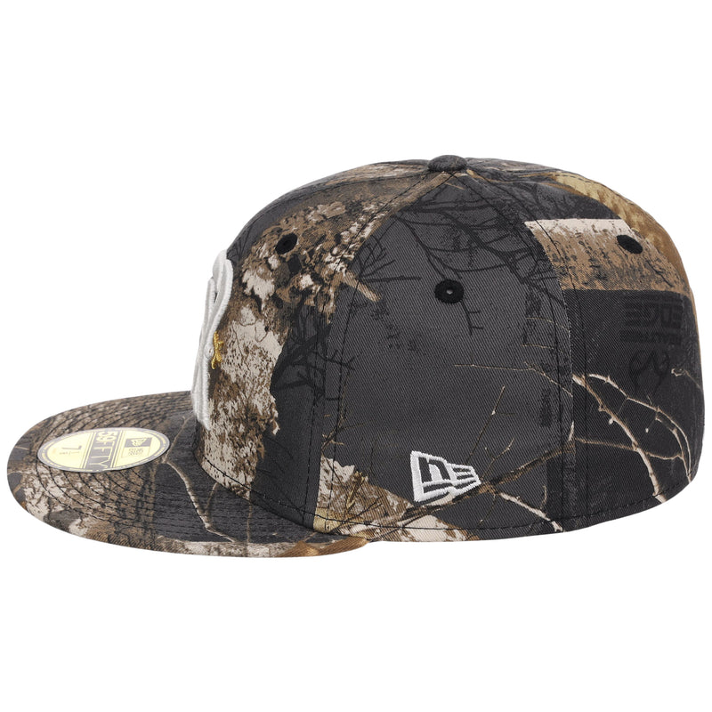 Texas Rangers MLB Black Realtree New Era 59FIFTY
