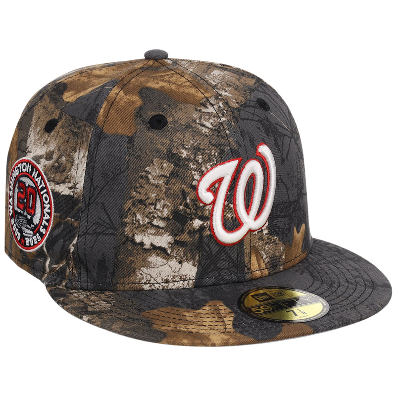 Washington Nationals MLB Black Realtree New Era 59FIFTY