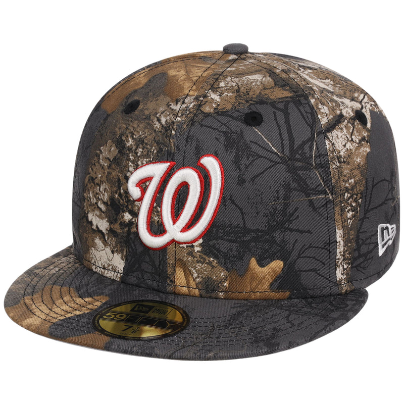 Washington Nationals MLB Black Realtree New Era 59FIFTY