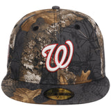 Washington Nationals MLB Black Realtree New Era 59FIFTY
