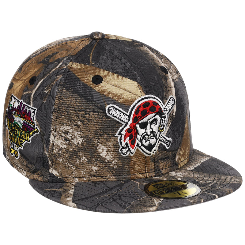 Pittsburgh Pirates MLB Black Realtree New Era 59FIFTY