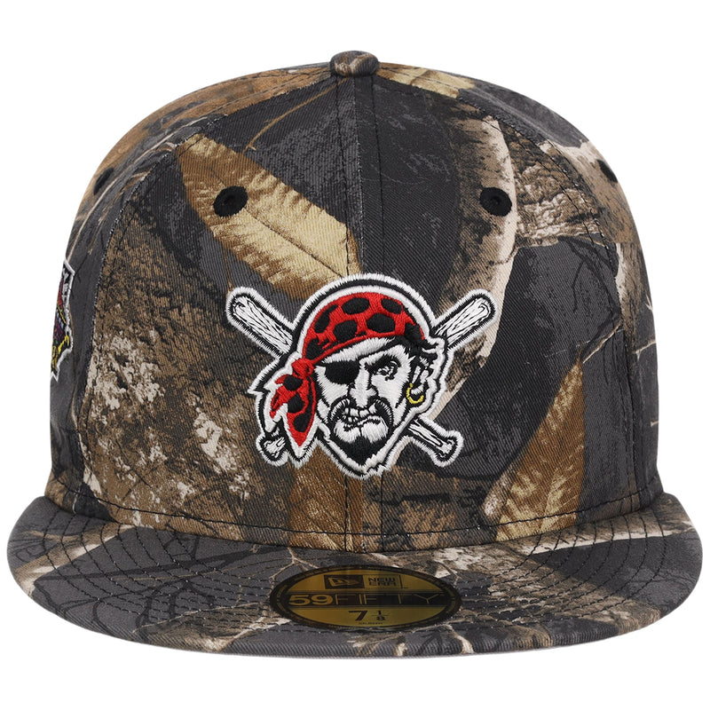 Pittsburgh Pirates MLB Black Realtree New Era 59FIFTY
