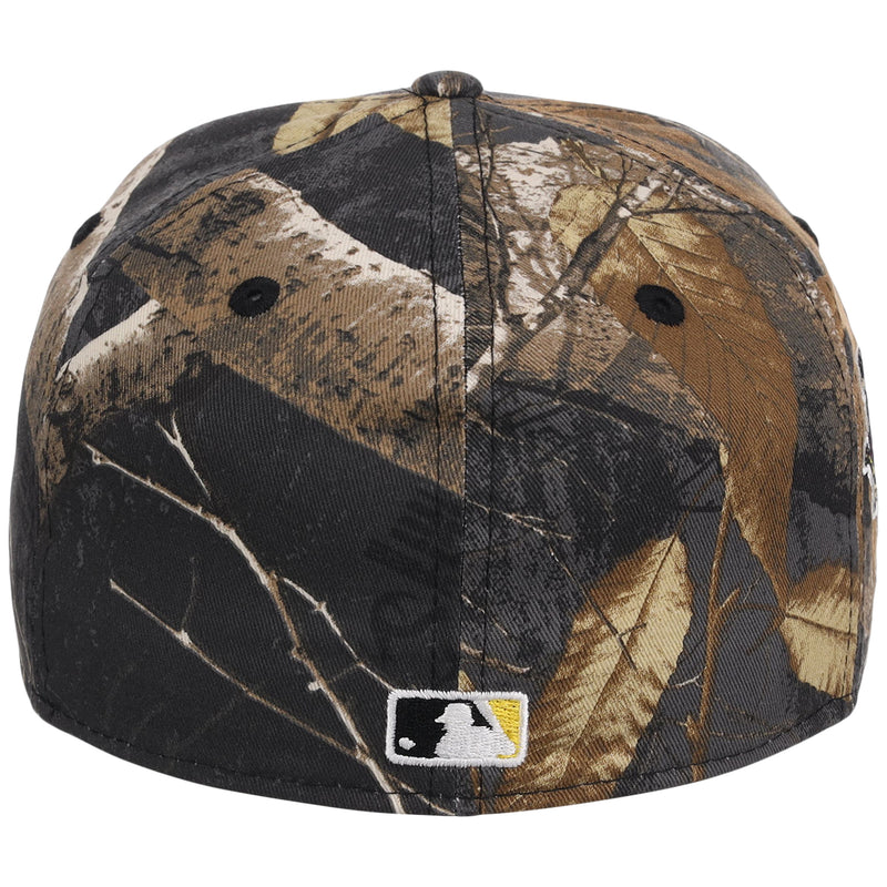 Pittsburgh Pirates MLB Black Realtree New Era 59FIFTY