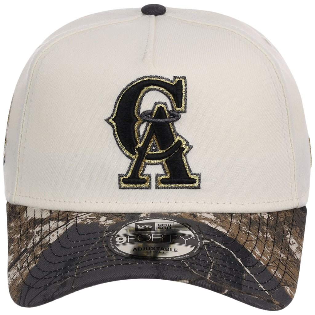 Anaheim Angels MLB Black Realtree Chrome New Era 9FORTY
