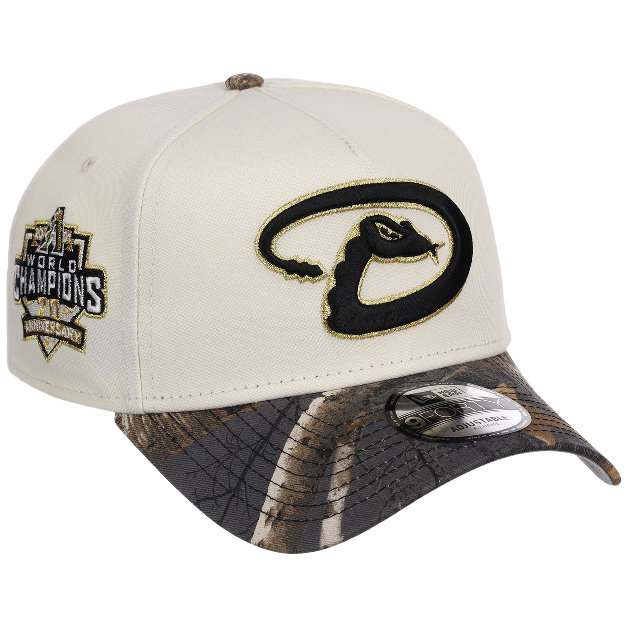 Arizona Diamondbacks MLB Black Realtree Chrome New Era 9FORTY