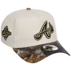 Atlanta Braves MLB Black Realtree Chrome New Era 9FORTY