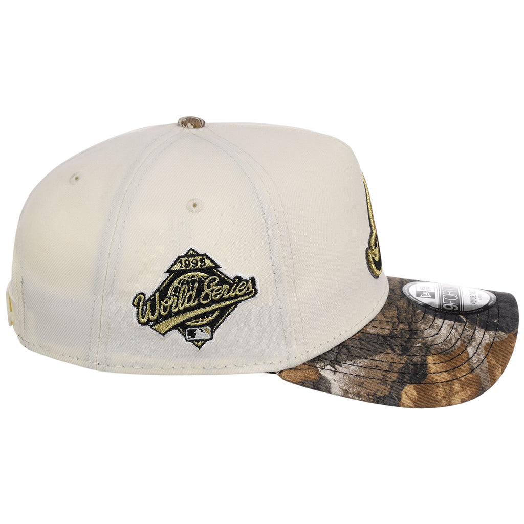 Atlanta Braves MLB Black Realtree Chrome New Era 9FORTY