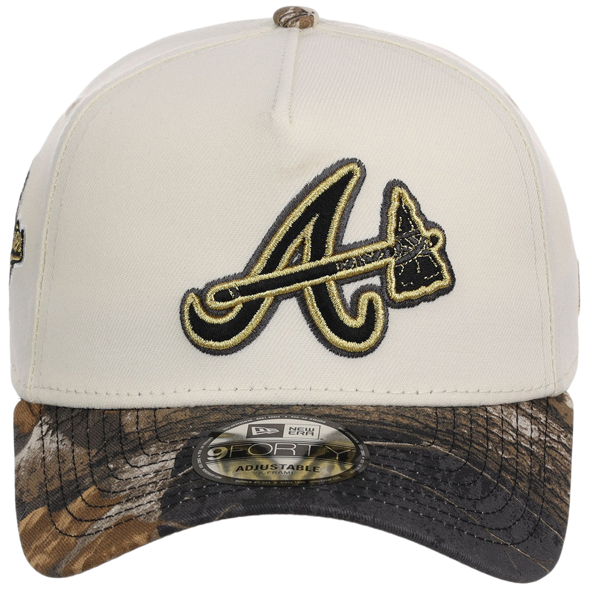 Atlanta Braves MLB Black Realtree Chrome New Era 9FORTY