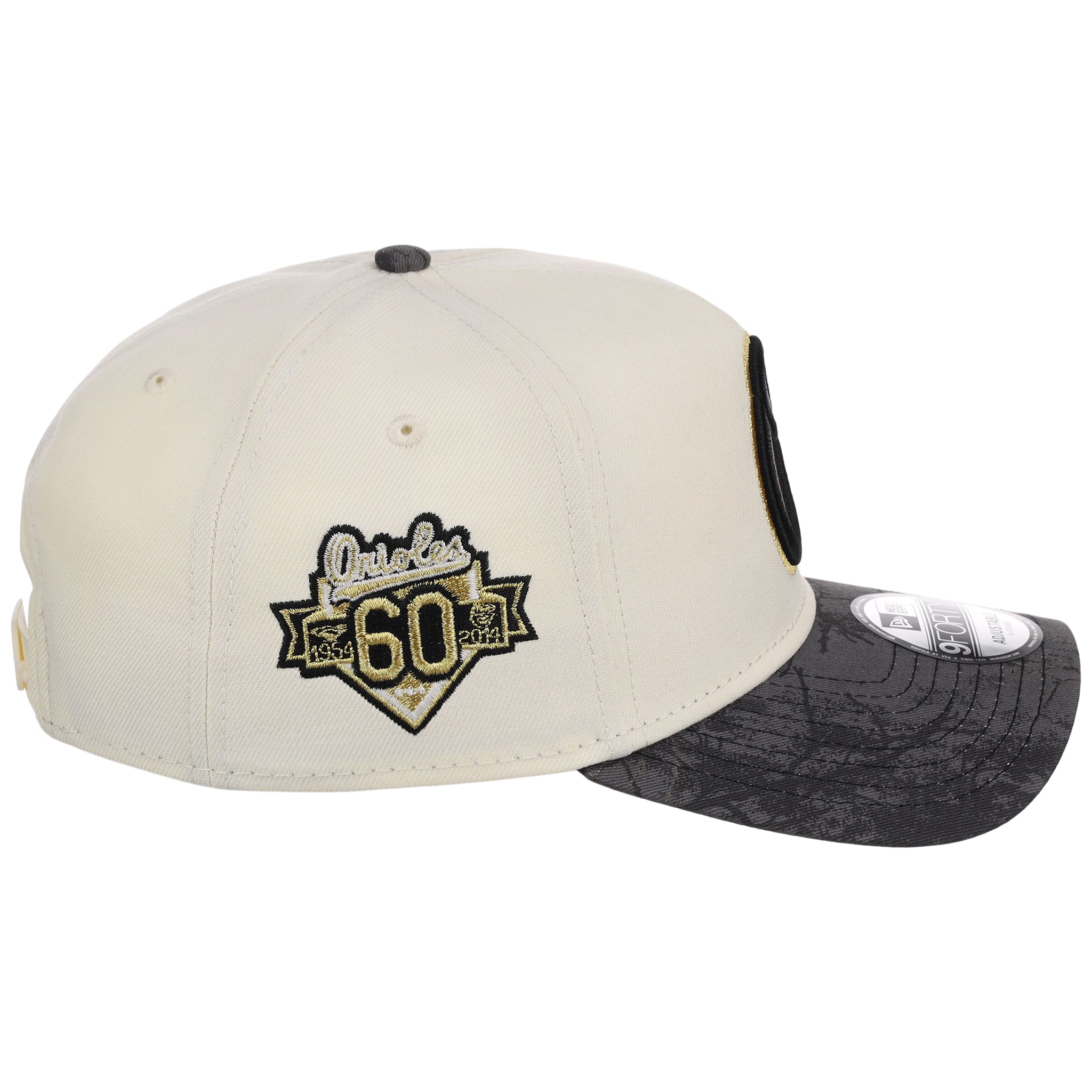 Baltimore Orioles MLB Black Realtree Chrome New Era 9FORTY