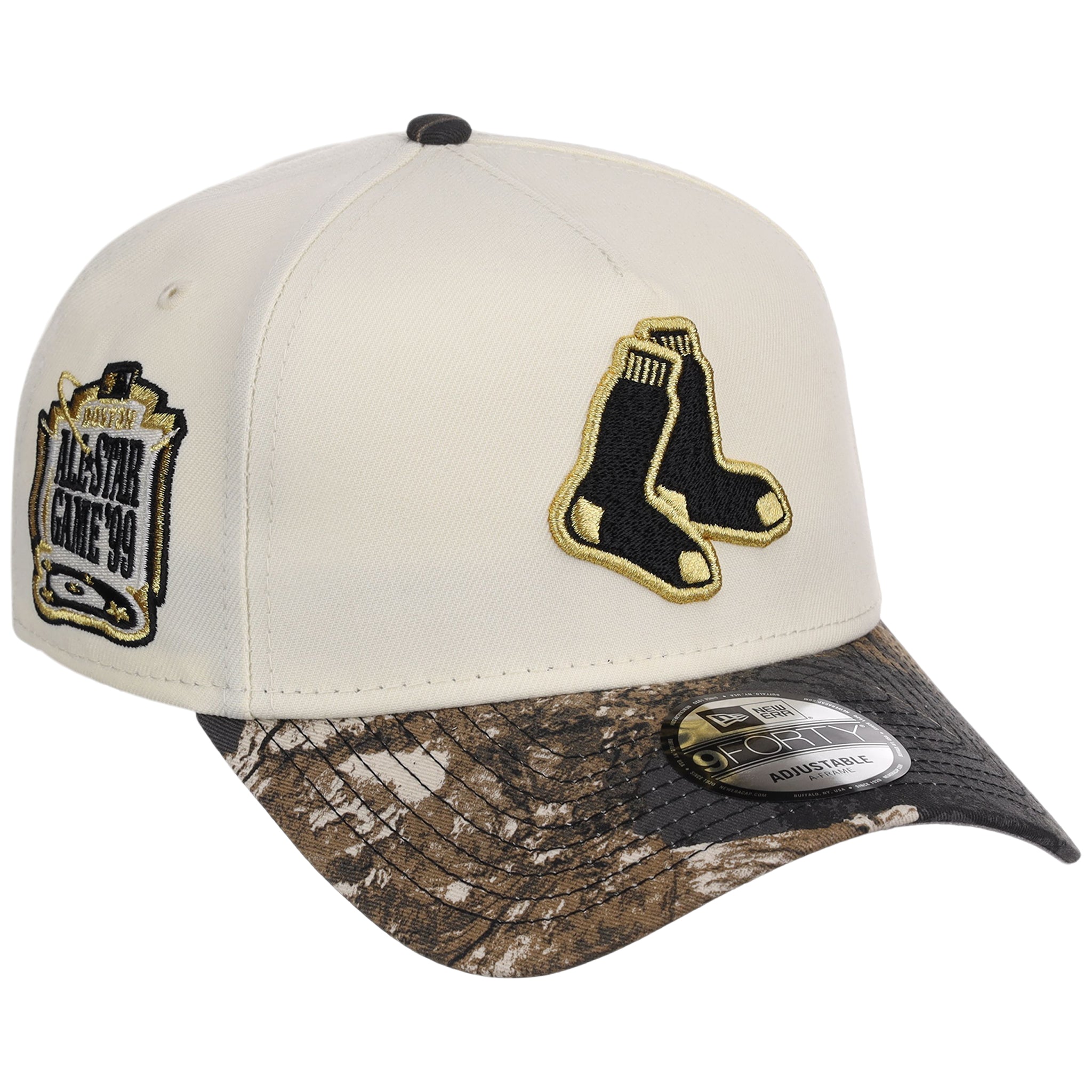 Boston Red Sox MLB Black Realtree Chrome New Era 9FORTY