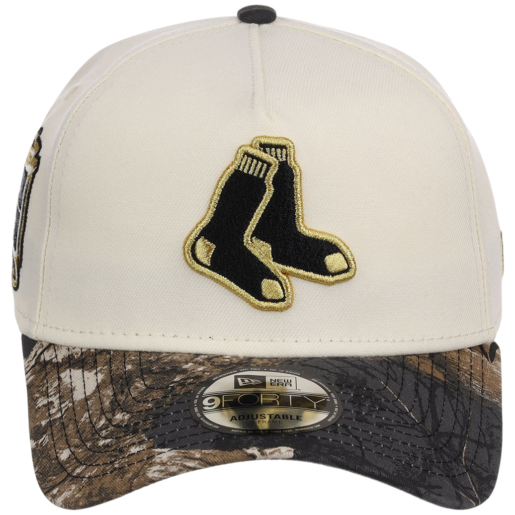 Boston Red Sox MLB Black Realtree Chrome New Era 9FORTY