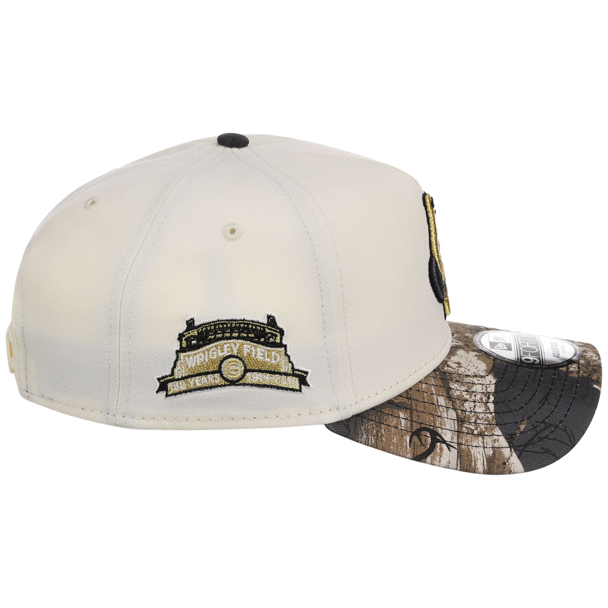 Chicago Cubs MLB Black Realtree Chrome New Era 9FORTY