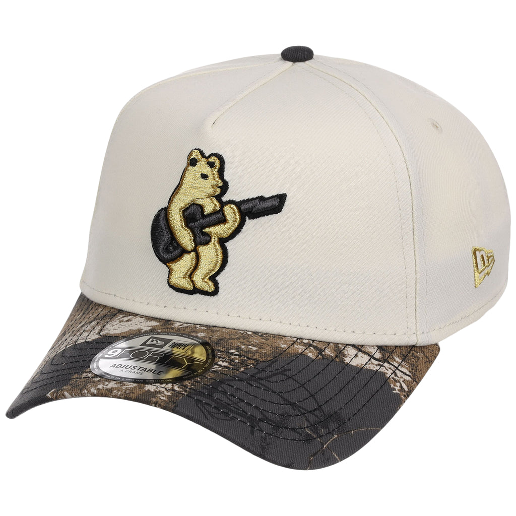 Chicago Cubs MLB Black Realtree Chrome New Era 9FORTY
