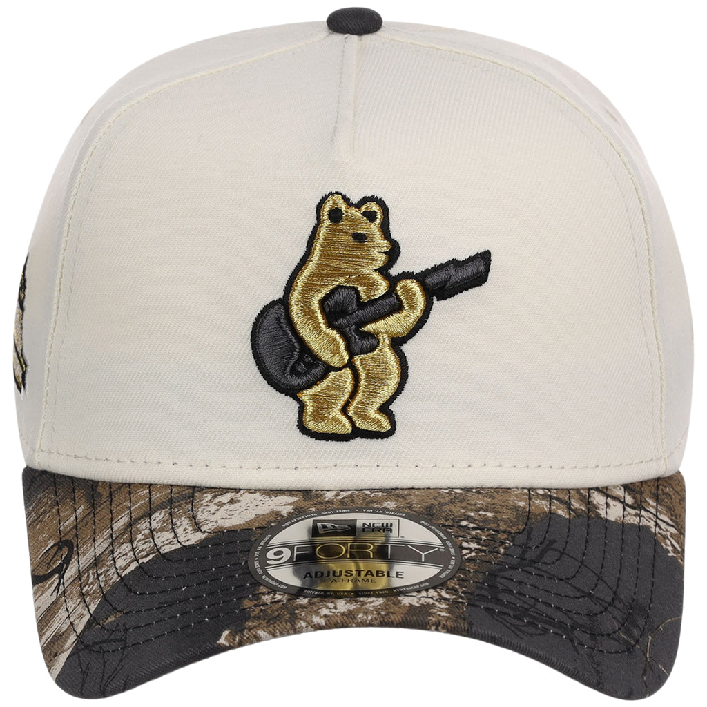 Chicago Cubs MLB Black Realtree Chrome New Era 9FORTY